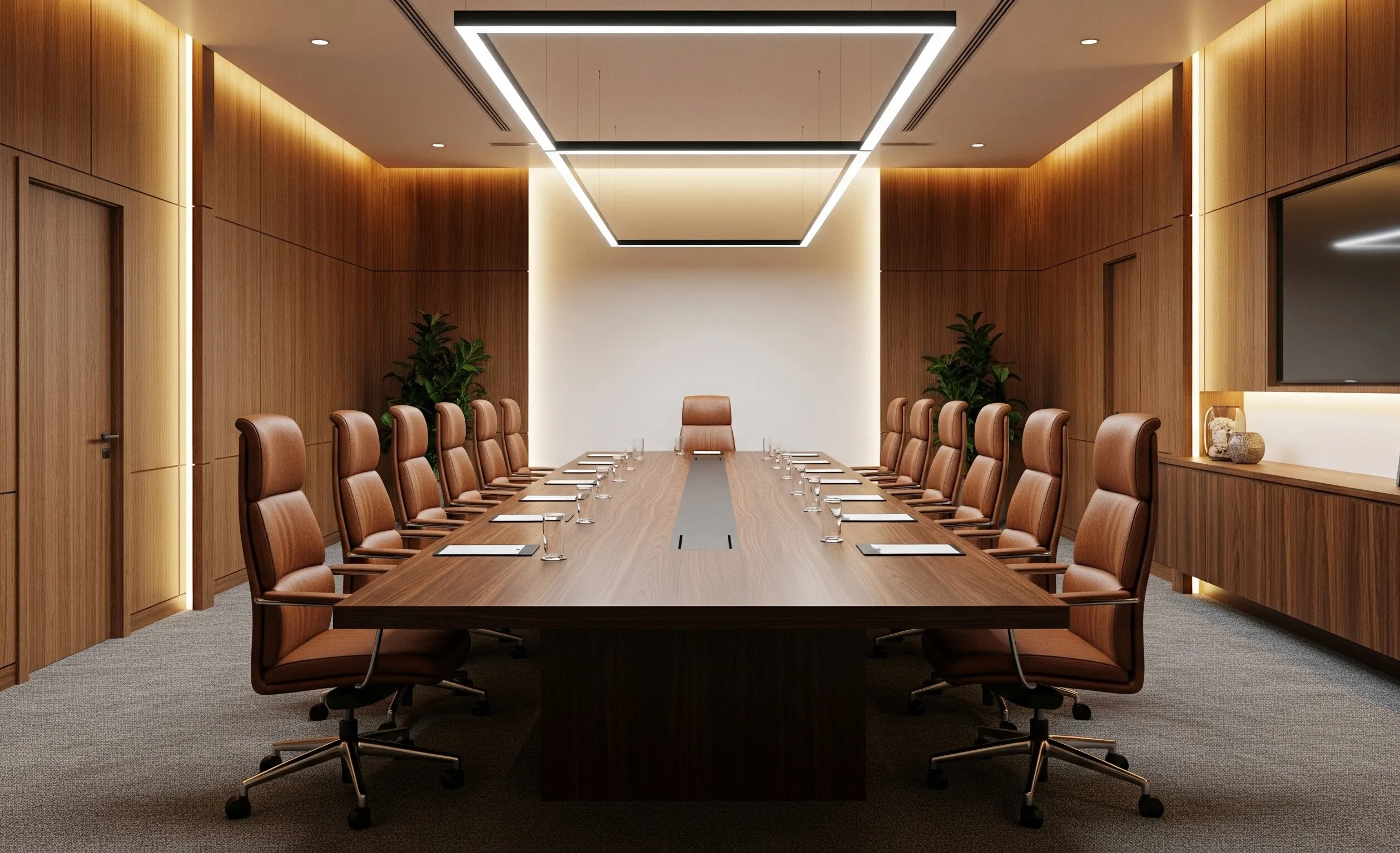 Luxury boardroom