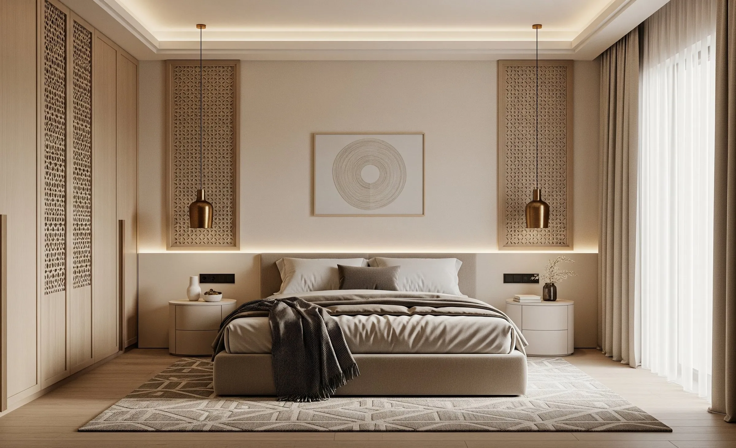 Arabic modern bedroom