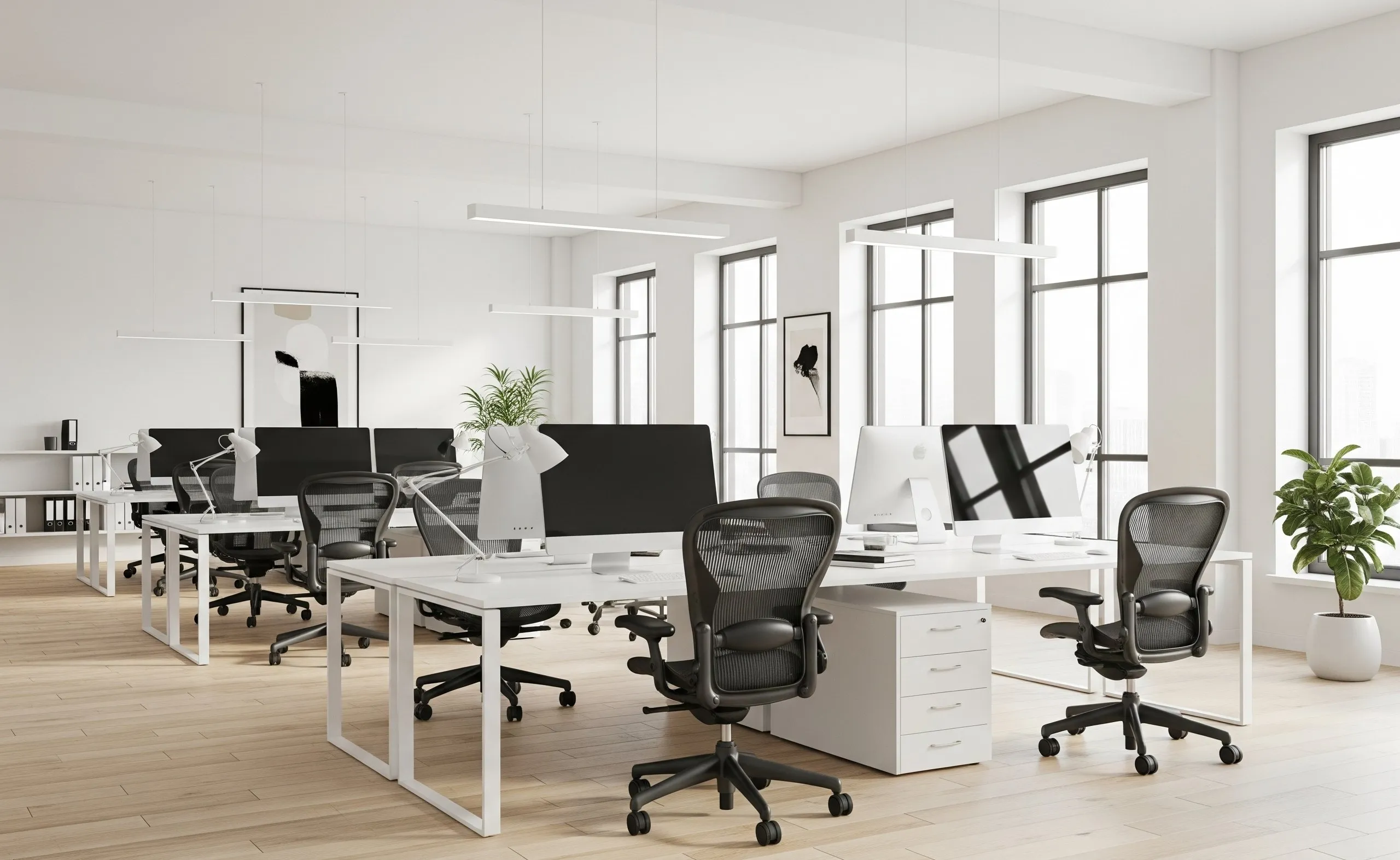 Minimalist open office